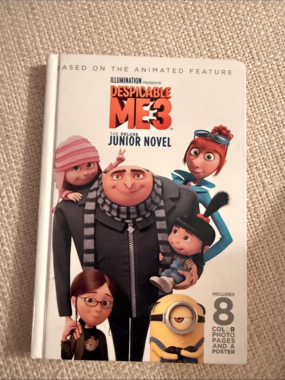 Despicable Me 3 Deluxe Junior Novel - White Cover